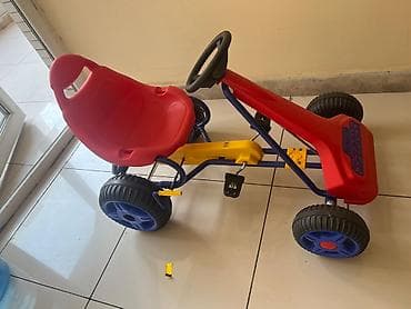 Uşaq pedallı maşını – GTOYS 88 SPEEDCAR - Rənglər: qırmızı gövdə və — 2