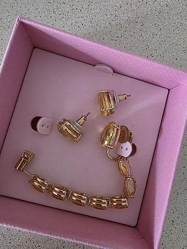 gumus kamplektler: Sırğa, Swarovski, Gümüş, Ödənişli çatdırılma — 7