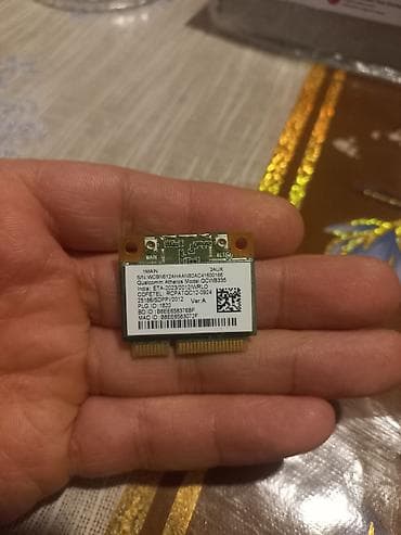 modemlər: Qualcomm Atheros QCWB335 Mini PCIe Wi‑Fi/Bluetooth modulu - Model — 2