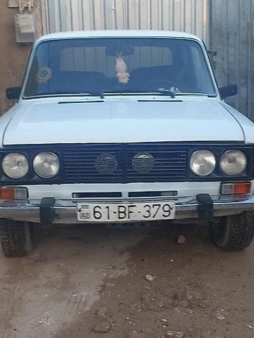 vaz 2199: VAZ 2106, ağ rəng, ili:1987 sənədlər yerində 5 korofqa matot 011 — 1