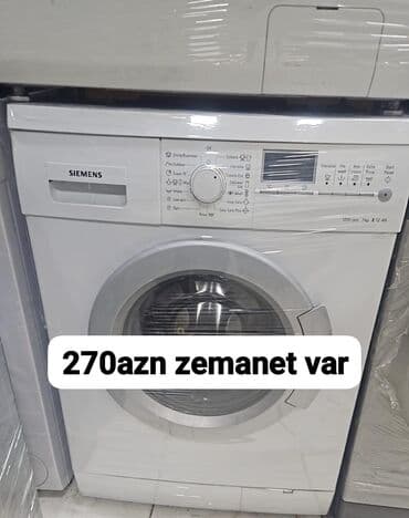 aypon 7: Paltaryuyan maşın Siemens, 7 kq, Avtomat, Qurutmasız — 1