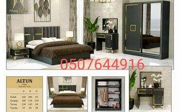 Matraslar: İkinəfərlik çarpayı, Dolab, Termo, 2 tumba, Azərbaycan, Yeni — 7