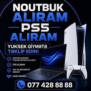 Elektron kitablar: YUKSEK QIYMETLE NOUTBUK PS5 ALIRAM TEKLIF EDIN EN YUKSEK ALIS YENI VE — 1