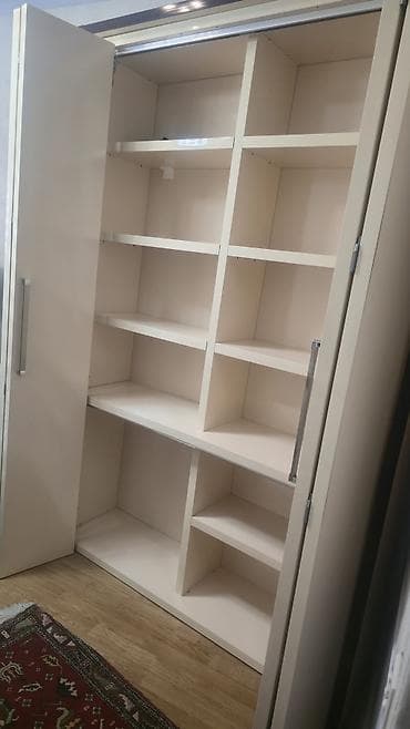 4 qapılı, Bej, Digər material, Açılan, Düz dolab — 3