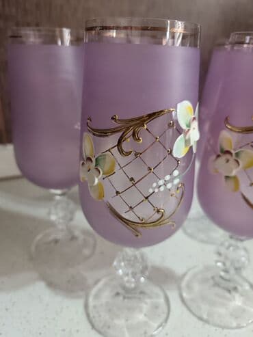 qab qaçaq: Stəkanlar, rəng - Bənövşəyi — 3