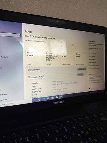 hp notebook qiymeti: Toshiba, 15.6 ", Intel Pentium, 256 GB — 3