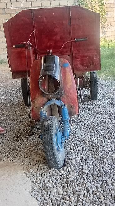 elektrikli cross motor: Üç təkərli yük motosikleti (motoblok tipli skuter-kargo) — 1