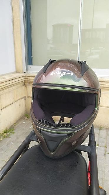 Vega tam üzlüq moto dəbilqə - Brend: Vega - Tip: Full-face (tam