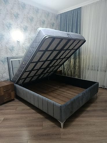 das komur: İkinəfərlik çarpayı, Bazalı, Matras ilə, Siyirməsiz — 3