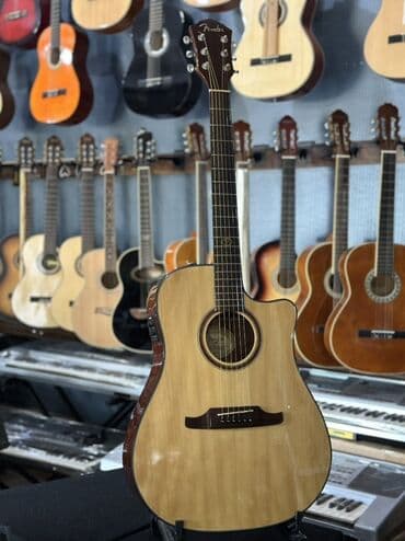 ремонт гитар бишкек: Акустическая гитара, Fender, 6 струн — 5