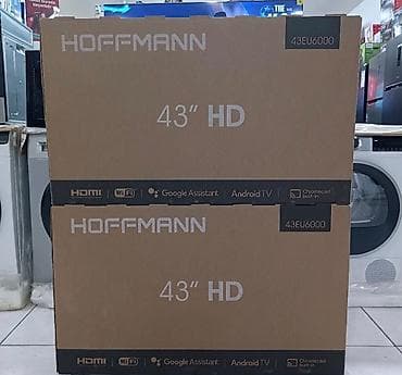 Yeni Televizor Hoffmann LED ekran 43" FHD (1920x1080), Pulsuz çatdırılma, Rayonlara çatdırılma lalafo.az -da Yeni Televizor Hoffmann LED ekran 43" FHD (1920x1080), Pulsuz çatdırılma, Rayonlara çatdırılma