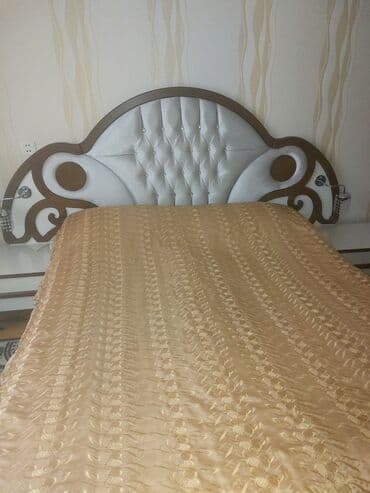 двуспальная кровать с подъемным механизмом: Двуспальная кровать, Турция, Б/у — 3