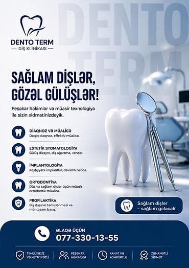 Gözel ve estetik gülüş üçün müraciet ede bilersiz — 1