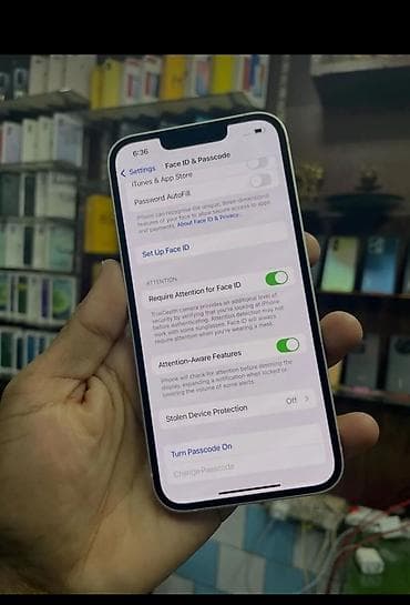 htc bir mini almaq: IPhone 13, Ağ, Face ID — 4