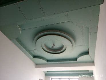 Укладка плитки: Dizayn ofis ev bağ mənzil tavanlarin yigilmasi divar pol — 8