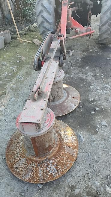 Aksesuarlar və tüninq: Traktor üçün ikitamburlu otbiçən - Asqı sistemi: 3 nöqtəli traktor — 1