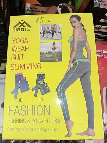 yun corab: Sibote fitness məhsulları 1) Sibote Yoga Wear Suit – Slimming - Qaçış — 1