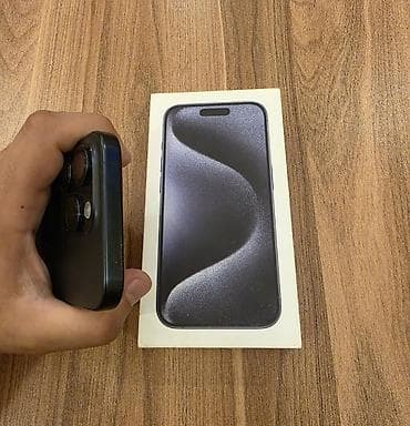 ifon 11: IPhone 15 Pro, 256 GB, Black Titanium, Face ID — 5