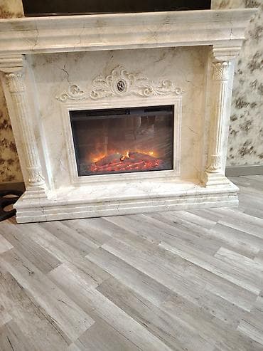 odun pec: Kamin Peçi, yanacaq - Elektrik — 4