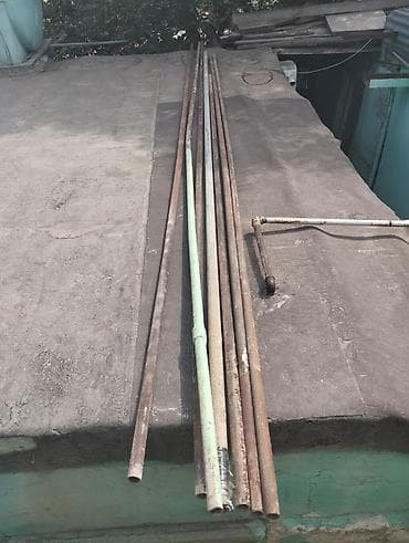 Газовые трубы: Sovet dövründən qalın qaz borular satılır. 20-lik, 25 lik uzunluğu var — 3