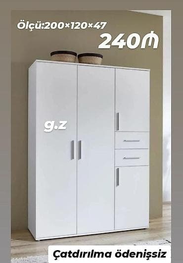 trimo mebel: *Dolab 240Azn* ✔️Material Rusiya İstehsalı Laminat 18/lik qalınlıqda — 1