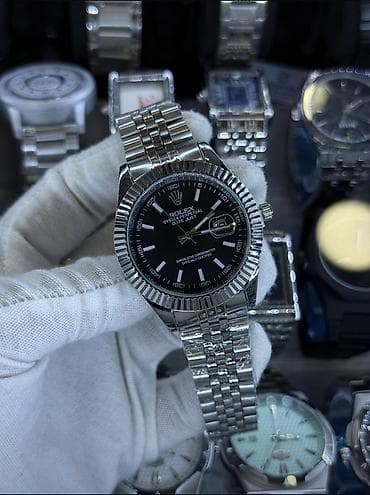 irsad smart saat: Qol saatı, Rolex, rəng - Gümüşü — 4