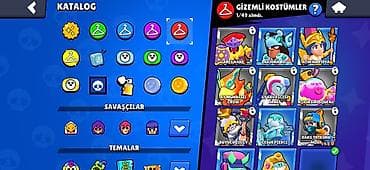 Brawl Stars hesabı – inkişaf etmiş profil və nadir məzmun - Kuboklar — 5