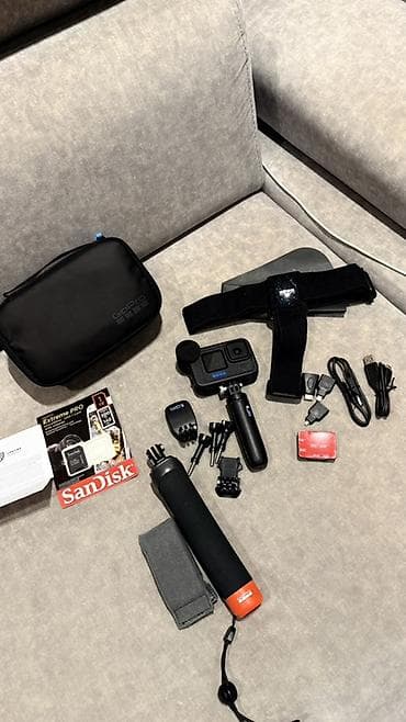 stranger things mike: GoPro HERO aksiyon kamera dəsti Şəkildə gördüyüvüz hərbir aksessuar — 6