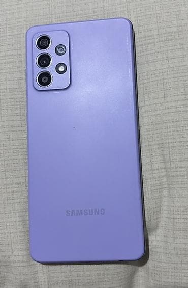 canon 6 d: Samsung Galaxy A52, цвет - Фиолетовый, Отпечаток пальца — 1