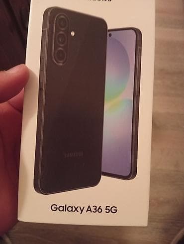 Samsung Galaxy A36, 256 GB, rəng - Qara, İki sim kartlı