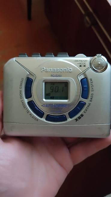 Panasonic RQ-E25V portativ kaset pleyer və radio В рабочем состоянии — 1