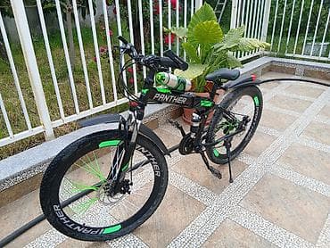 velisoped: Panther dağ velosipedi - Geniş profilli 26" təkərlər, iri protektor – — 2