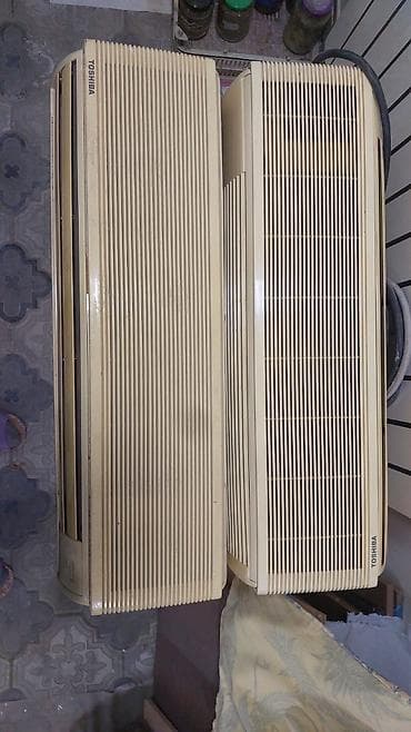 Стиральные машины: Toshiba split kondisioner dəsti 2 ədəd Model: RAS-10SKH-E (etiketdə — 2