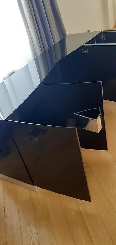 mebel kitab refleri: İşlənmiş, Düz TV altlığı, Polkalı, Laminat — 3