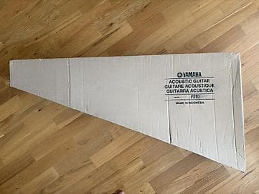 real gitara: Akustik gitara, Yamaha, 6 sim, İşlənmiş, Ünvandan götürmə — 8