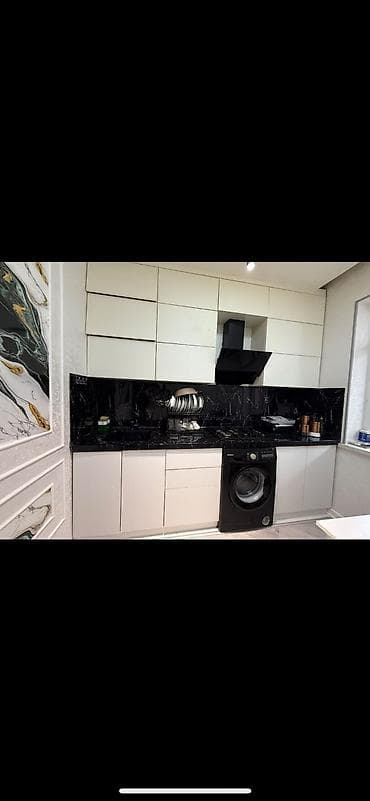 Mətbəx mebeli: Mətbəx mebeli satılır 350₼. üzəri tökmə mərmərdir. Ölçü — 1