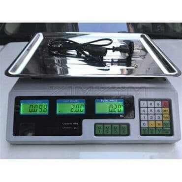 elektron tərəzi qiymətləri: Terezi mağaza üçün tərəzi 5g ~ 40kg qədər çəkir mağaza tərəzisi — 2