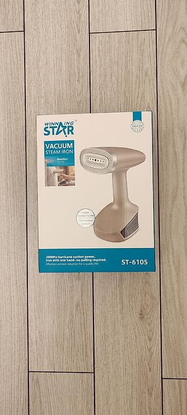 par utusu: Vacuum Steam Winning Star ST-6105 Vacuum Steam Iron – buxarlı əl ütüsü — 1