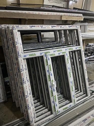 ag ciceyim: Yeni İkiqat şüşə paketi Plastik pəncərə, Еni: 120 sm, Uzunluğu: 140 sm, Ödənişli quraşdırma — 3