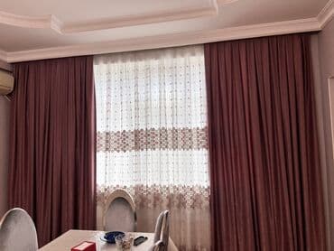 işlənmiş pərdə: İşlənmiş, Pərdə, rəng - Çəhrayı — 2