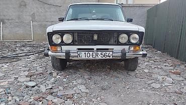 diski mala: VAZ 2106, ağ rəng, sedan kuzov. Texniki və daxili: - Mexaniki — 2