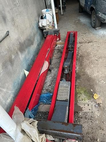 Avtoservis avadanlıqları: Avtoservis üçün səviyyə tənzimləyən rolikli platforma dəsti — 1