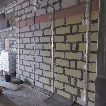 ремонт микроволновки: Mexaniki suvaq xidməti - Mexaniki (aparatla) suvaq: divar və — 5