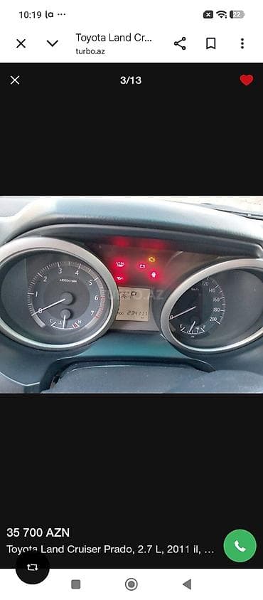multi sukan: Toyota Land Cruiser Prado: 2.7 l | 2011 il Ofrouder/SUV — 6