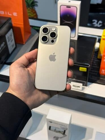 ipone x kredit: IPhone 15 Pro, 256 GB, Natural Titanium, Face ID — 1