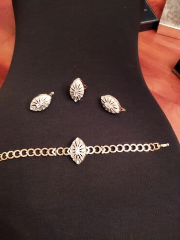 Бижутерия: Qadın bəzək dəsti və boyunbağılar - Çoxqatlı boyunbağı: Yüngül krem — 3