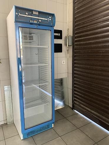 Soyuducu avadanlığı: Ticarət vitrin soyuducusu - Şüşə qapılı, dik tip vitrin soyuducu; — 1