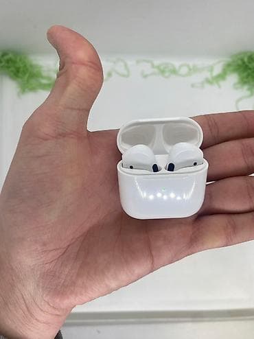 Dinamiklər və kolonkalar: Airpods Bluetooth Qulaqlıq Qiymət 25yox❌ 15Azn✅ ✅Model:Pro4 — 4