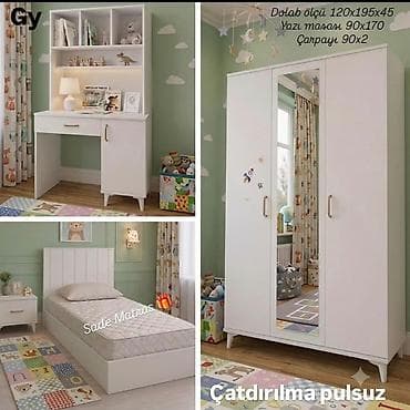 perla gence: Oğlan və qız üçün, Təknəfərlik çarpayı — 1