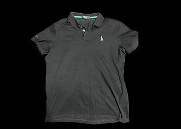 u s polo: Qara polo köynək - Klassik yaxalı və iki düyməli ön bağlama - Sol — 1